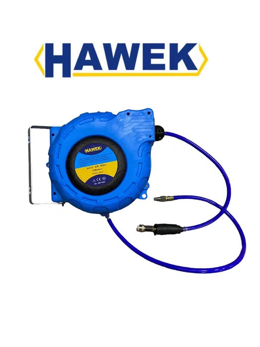 Автоматична макара с маркуч за въздух HAWEK , 15м 8х12мм - HW-1022